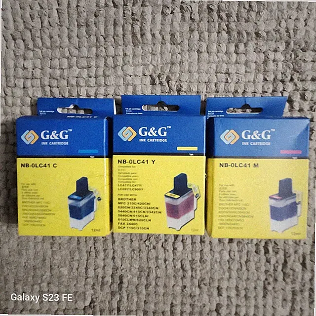 3 G&G New Ink Cartridges