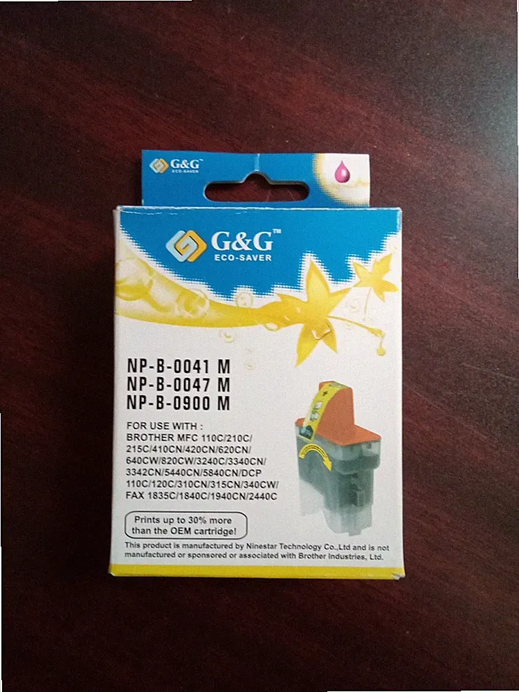 G & G Magenta Ink Cartridge NP-B-0041 M Expired 2013