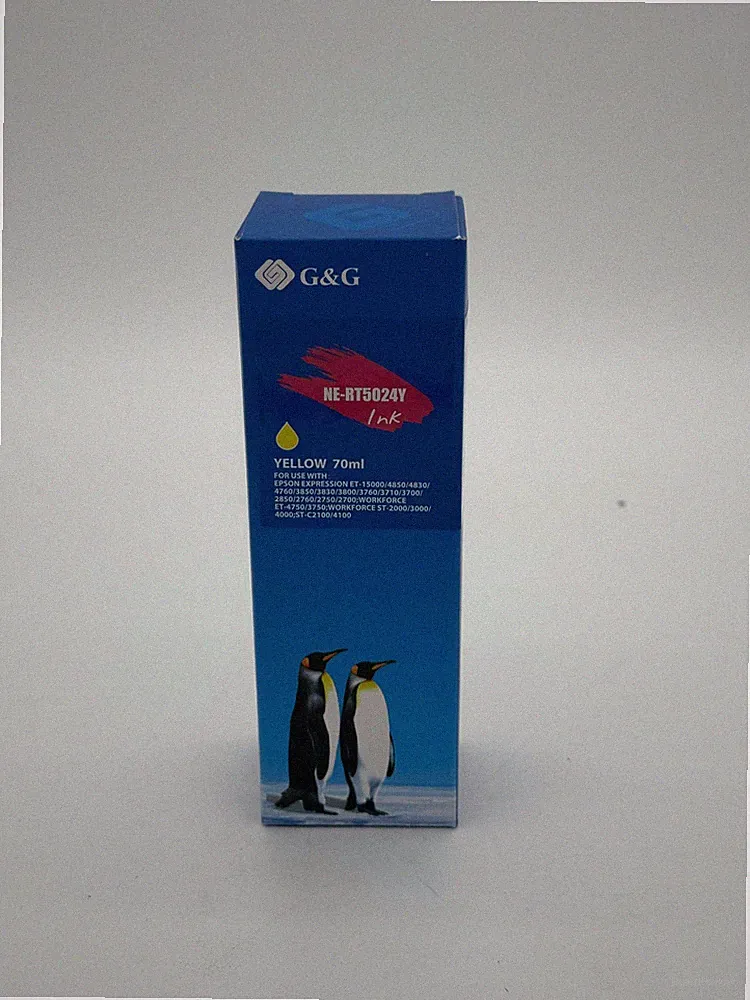 G&G NE-RT5024Y Yellow 70ml Printer Toner - Compatible with EPSON & Workforce