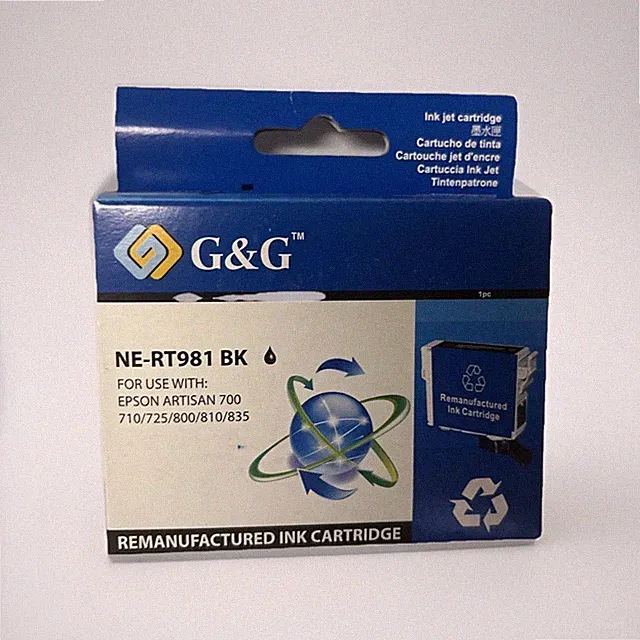 G&G NE-RT981 BK Black Ink Cartridge