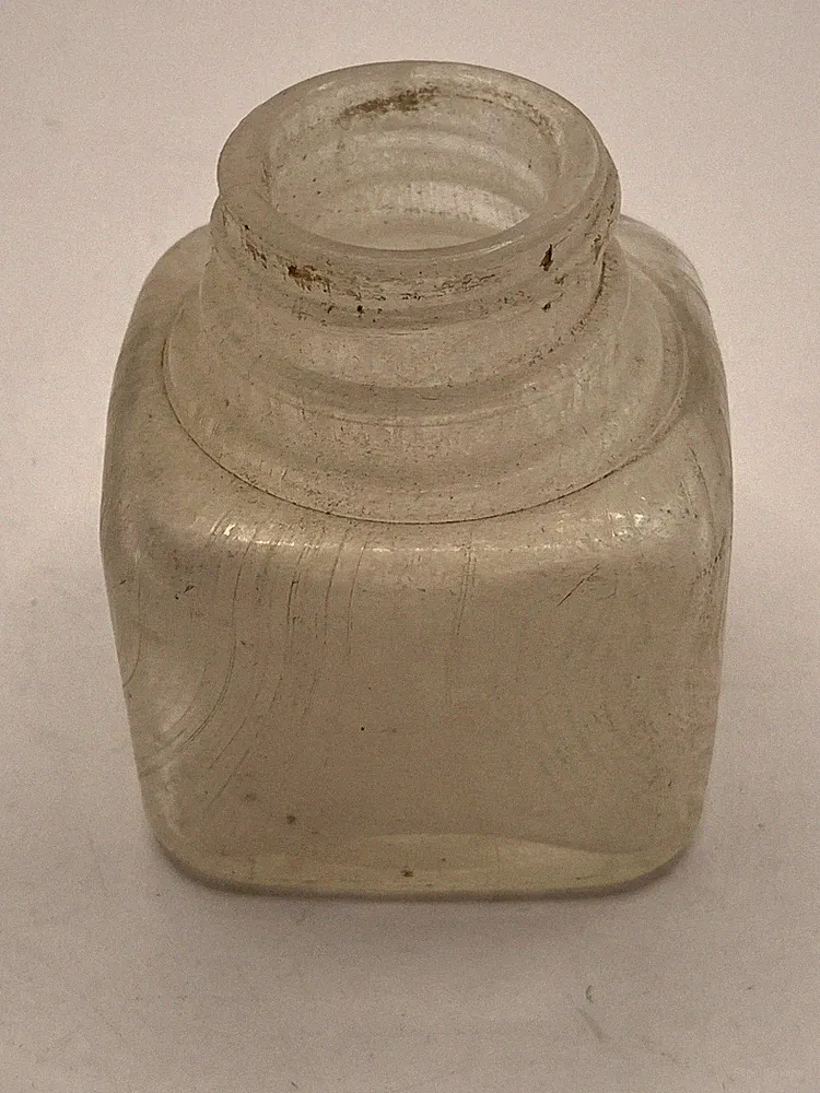 Vintage Square Ink Bottle G314